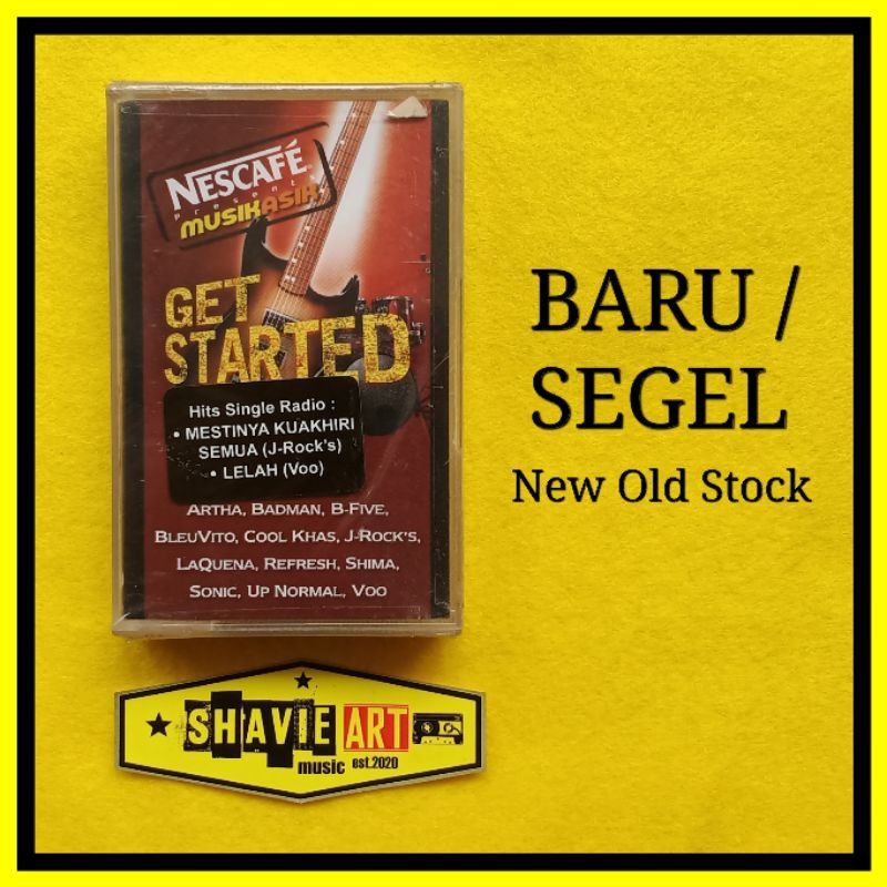 KASET PITA SEGEL KOMPILASI NESCAFE MUSIK ASIK J ROCKS DLL