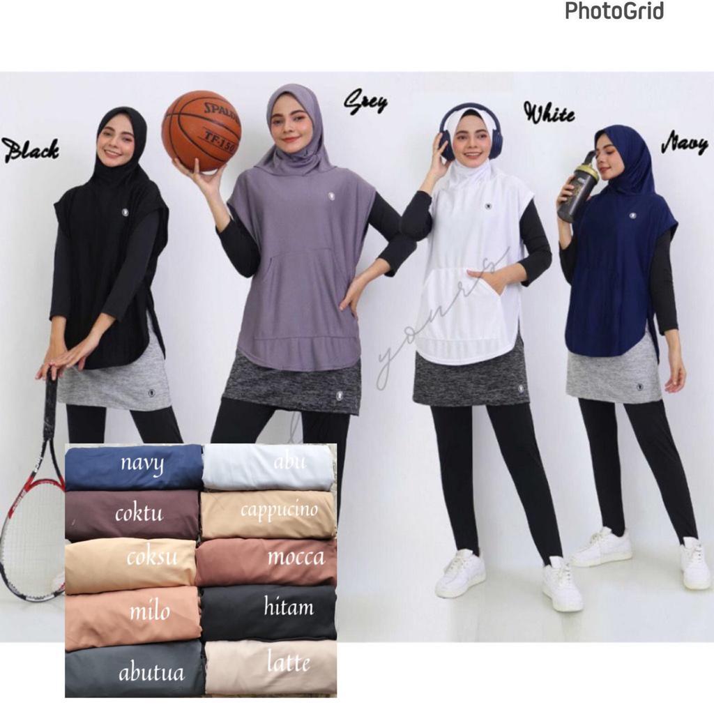Hijab Rompi Olahraga