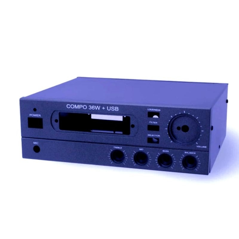Box Power Amplifier COMPO 36W + USB Player Sound system