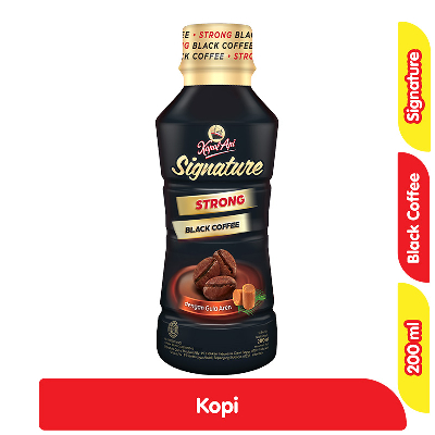 

Kapal Api Signature Strong Black Coffee Pet 200 ml