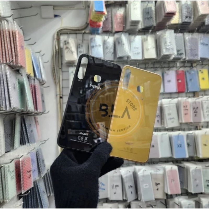 BACKDOOR BACKCOVER TUTUP BALAKANG BATERAI BACK CASING INFINIX SMART S3 PLUS