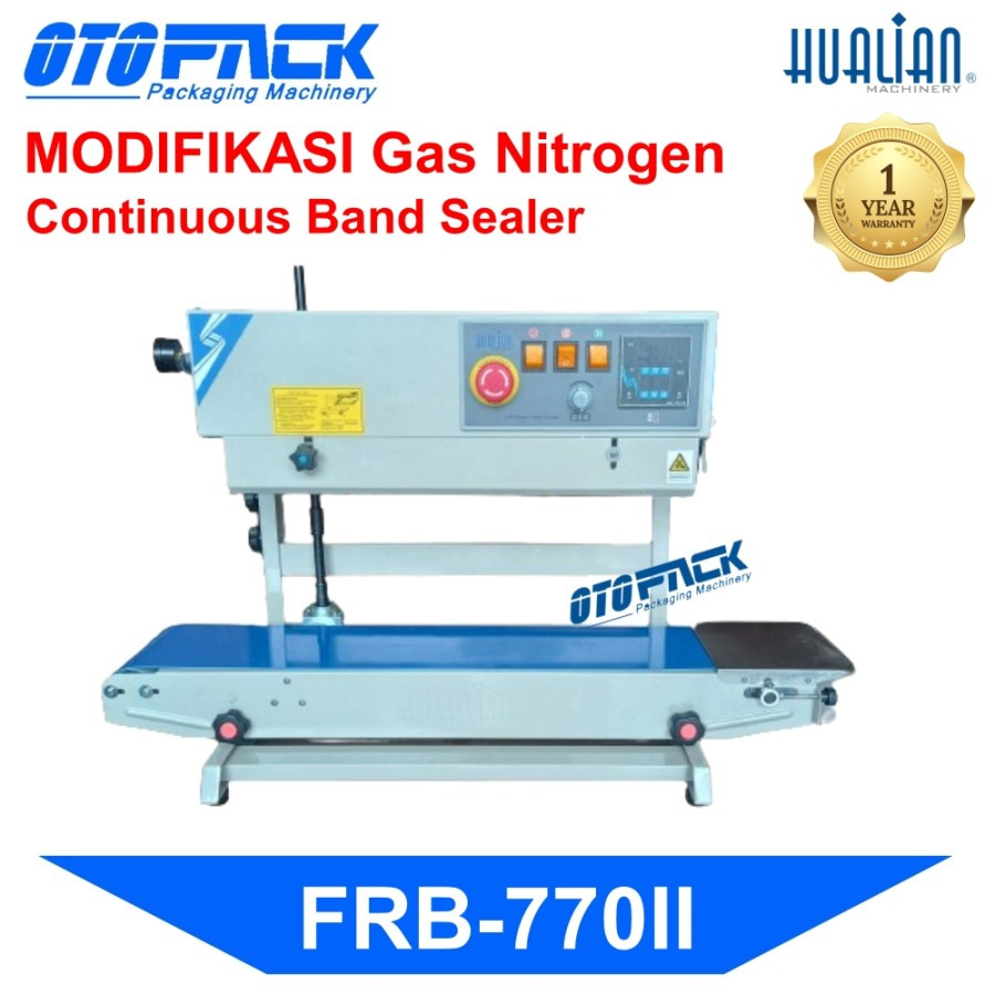 MODIFIKASI Mesin Continuous Sealer FRB-770IIPH Nitrogen Gas Flushing