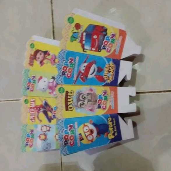 

Promo kertas popcron ukuran 5cm x 9cm