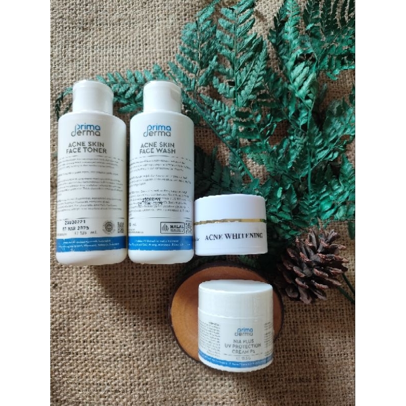PRIMADERMA PAKET ACNE WHITENING