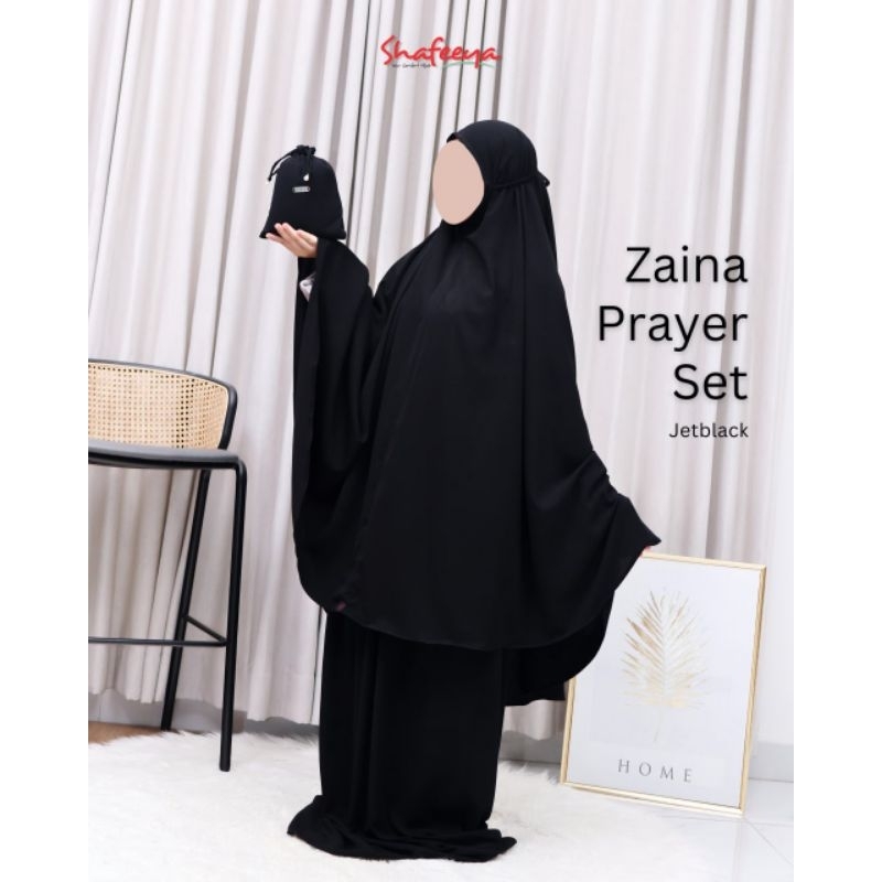 SHAFEEYA- MUKENA 2in1 POLOS / MUKENA ZAINA ORI BY SHAFEEYA