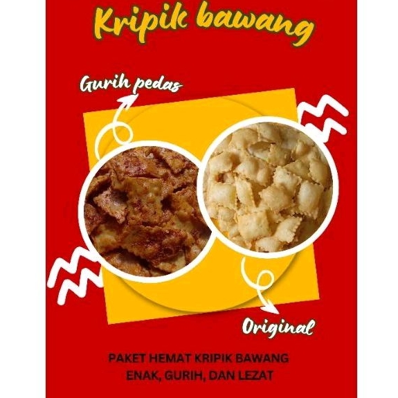 

keripik bawang pangsit // peket 2 bungkus kue bawang // keripik pangsit