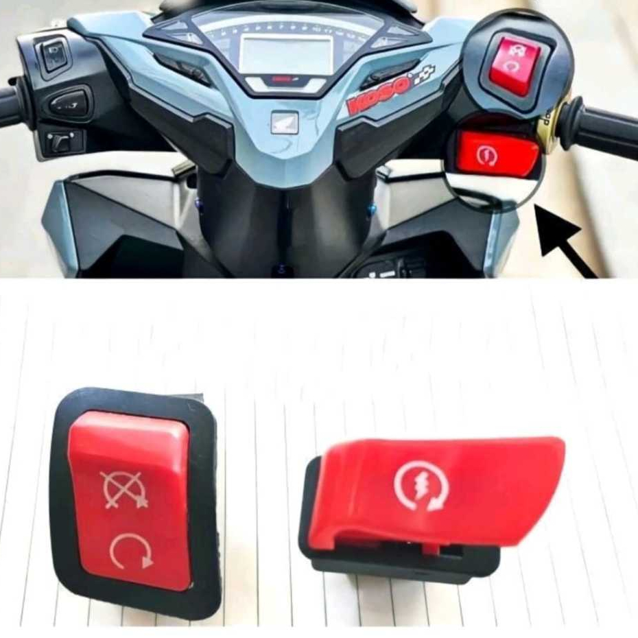 Saklar Starter + idling stop  vario,Scoopy Honda Vietnam saklar ISS warna engine