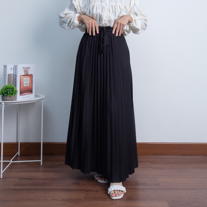 Rok Plisket Premium jumbo by WAHDA kain khosibo tebal