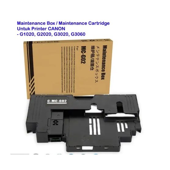 Maintenance Box Mantenance Cartridge MC-G02 Printer Canon G1020 G2020 G3020 Print