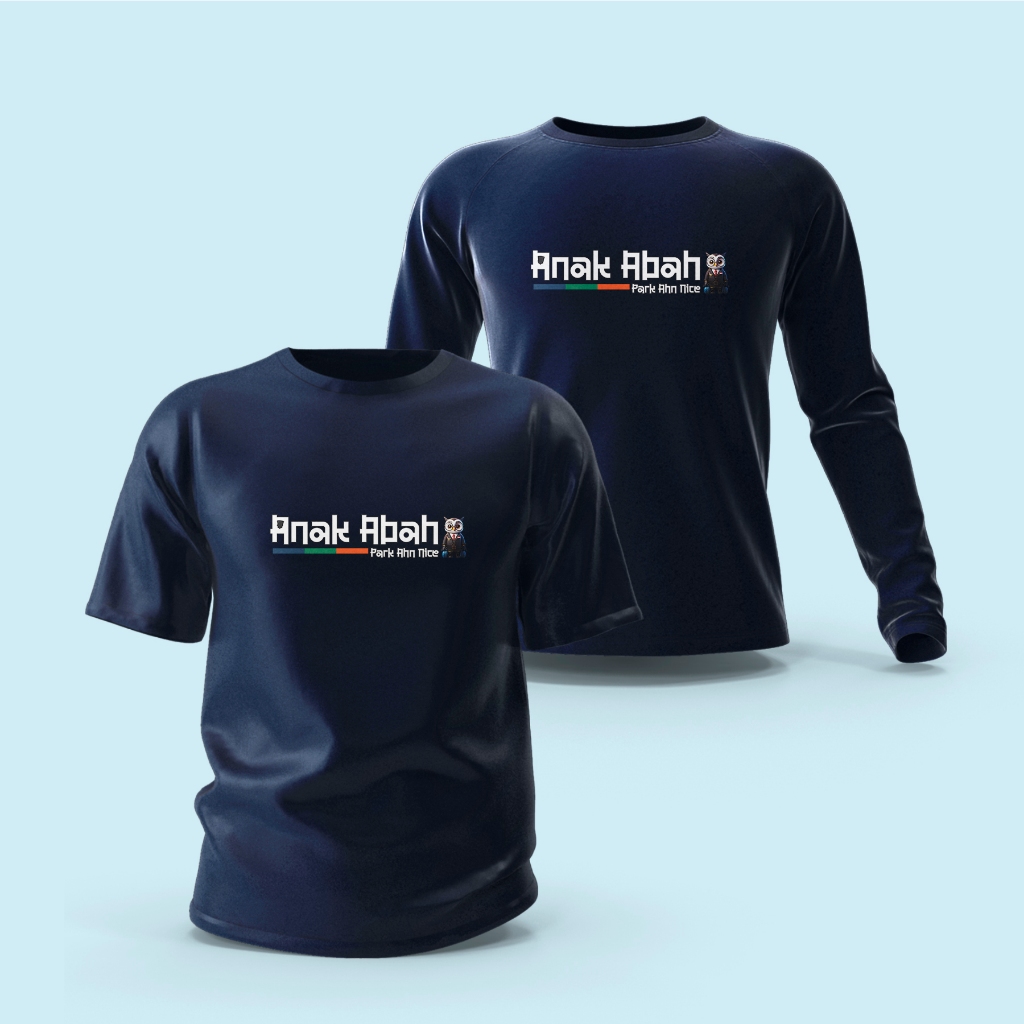 Kaos  Desain Anak Abah - Park Ahn Nice - Bahan Katun 30s