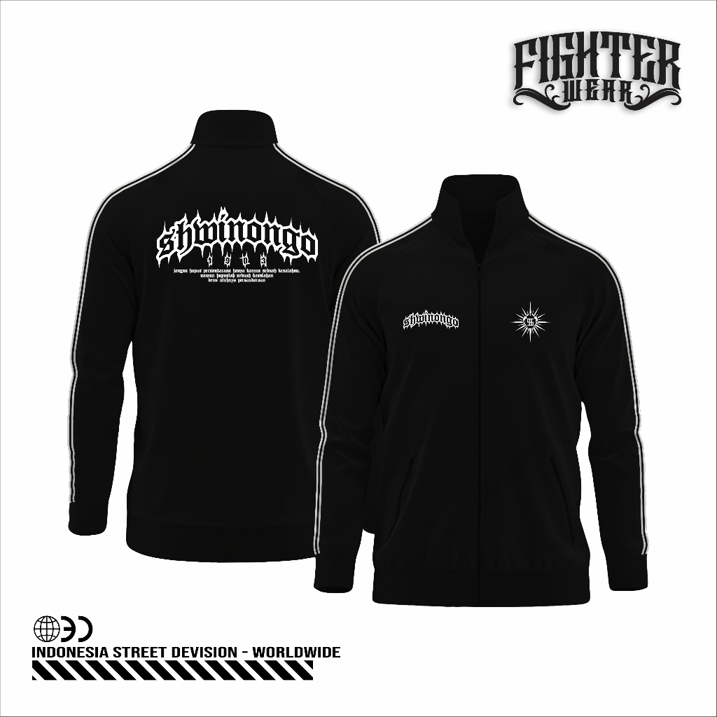 JAKET TRACKTOP PSHW SH WINONGO 1903-JAKET TRACTOP PSHW WINONGO FIGHTER