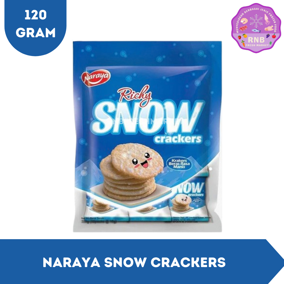 

Naraya Snow Crackers Netto 120 Gram