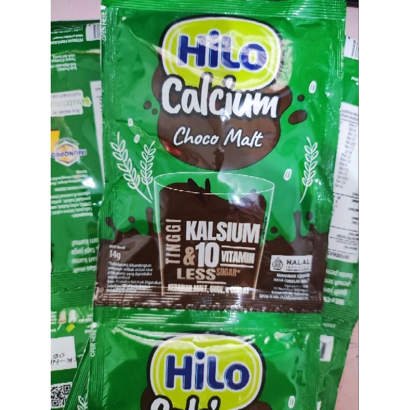 

Hilo Drink Calcium Choco Malt (renceng)