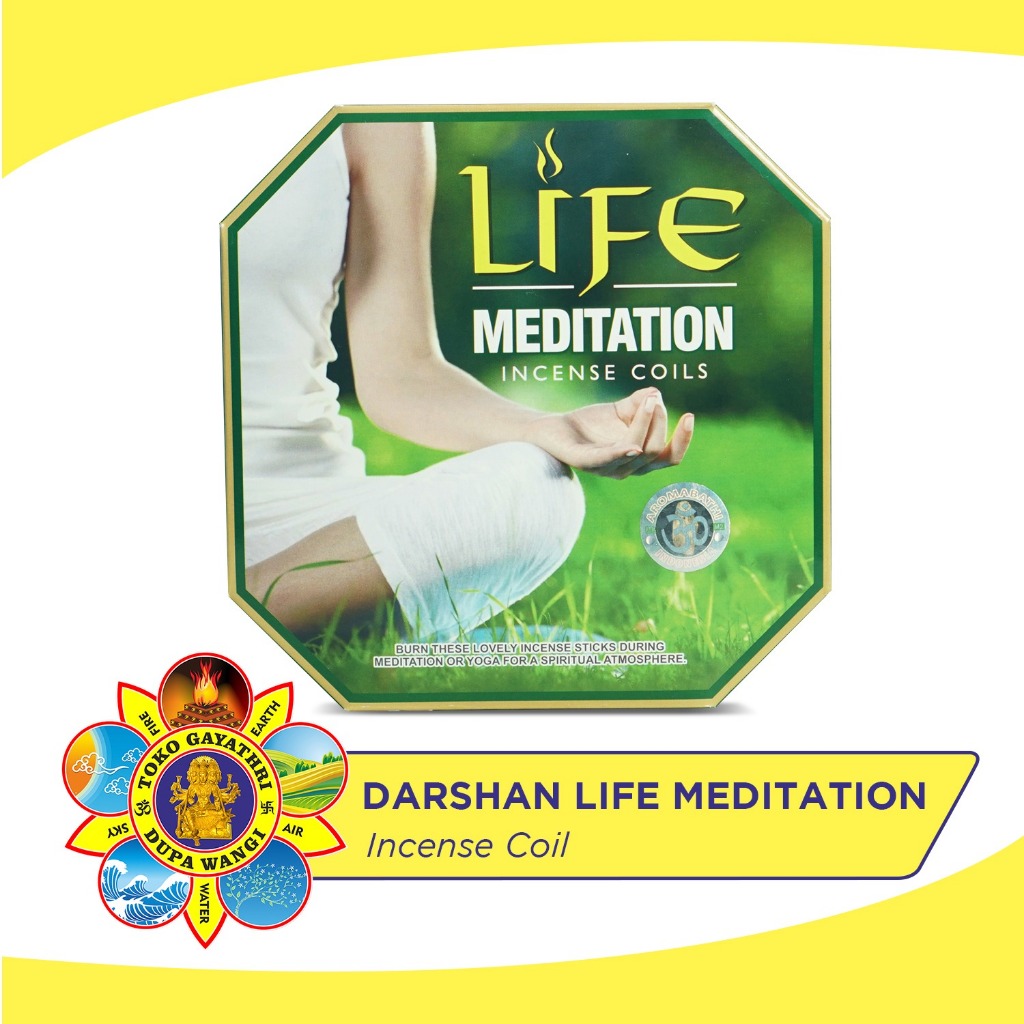 Dupa India Aromaterapi Coil - Darshan Life Meditation