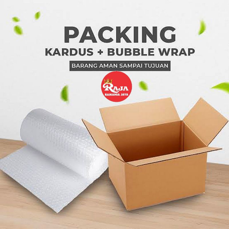 

Extra Packing Kardus+Bubble Wrap Tebal