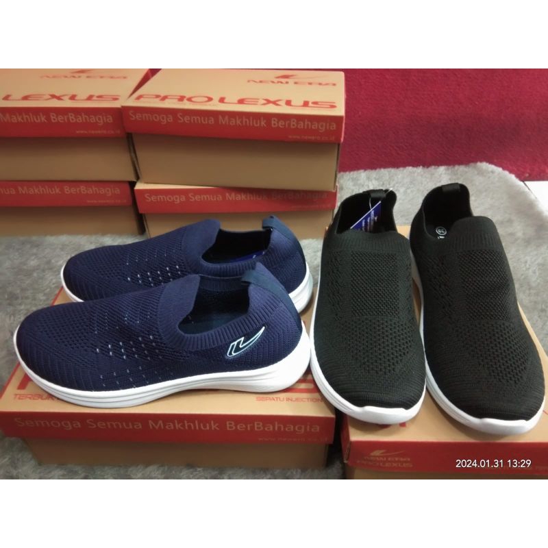 sepatu new era winda 02/sepatu new era slip-on wanita/sepatu senam/sepatu santai new era/sepatu new 