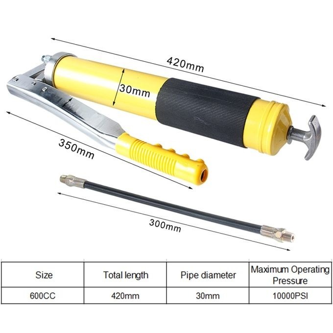 Pompa Gemuk Grease Gun Tangan 600CC