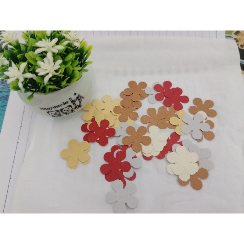 

45 Pcs Bunga motif 1/Scrabbook/Dies Paper/Cutting Paper