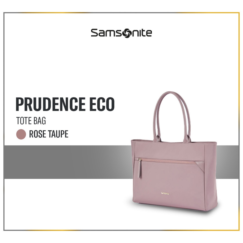 Samsonite Prudence Eco Tote 14.1 inch Antimicrobial - Rose Taupe