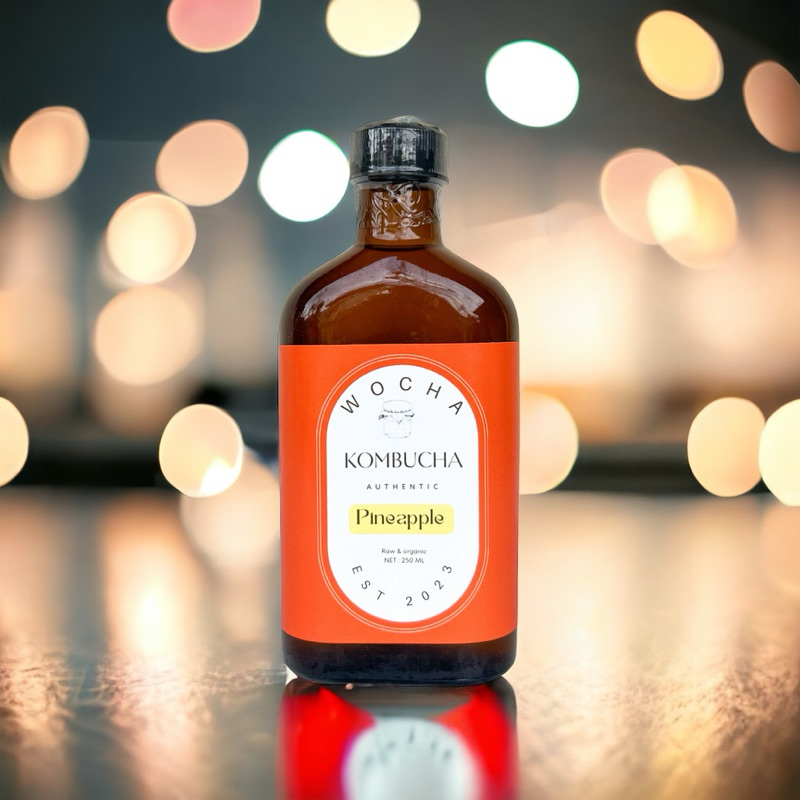 

kombucha/pineapple/nanas/wochakombucha/minuman