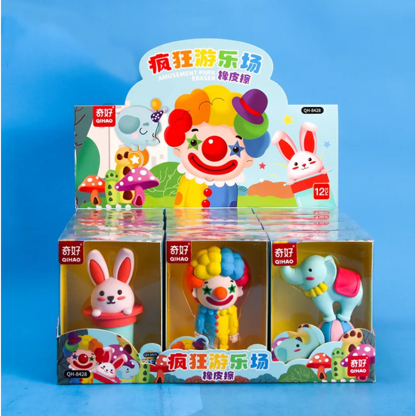 

Qihao QH 8428 Hapusan Clown Circus Penghapus Karakter Kartun Badut Sirkus