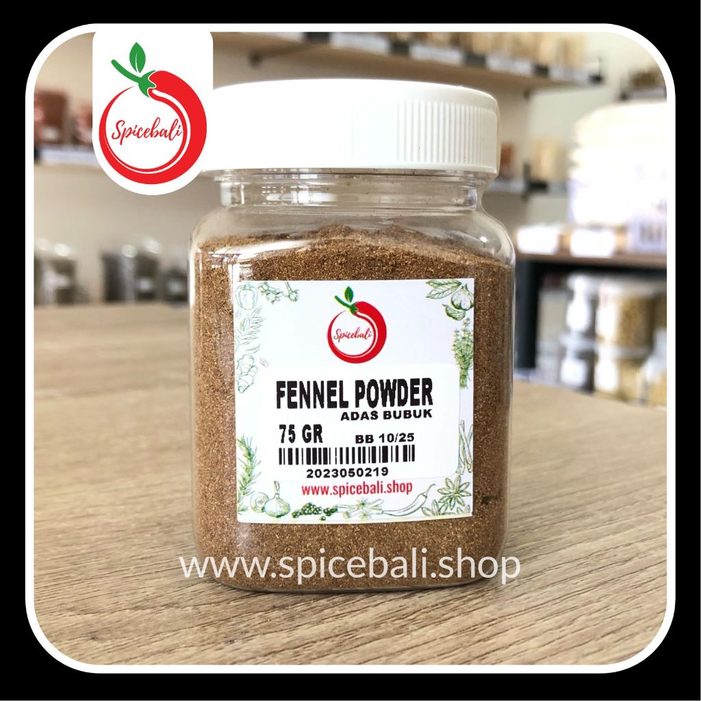 

Adas Manis Bubuk 75 gr / Fennel Powder 75 gr / Pure Fennel Ground