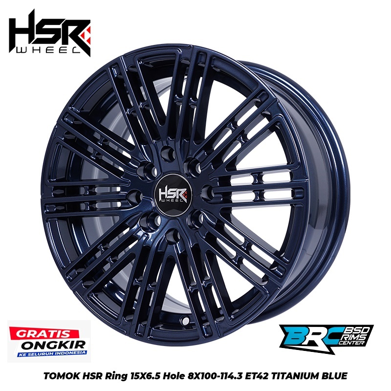 VELG BUAT MOBIL NISSAN MARCH, CALYA, FREED RING 15X65 HSR TOMOK