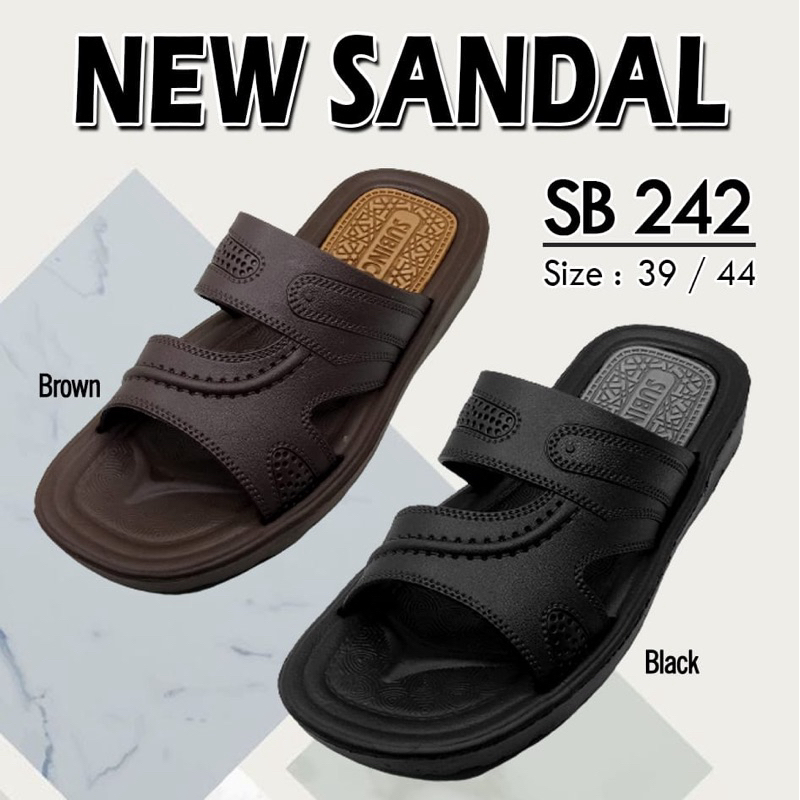 sandal cowok shevano 242 besar per pak