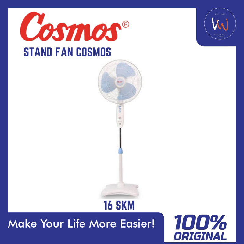 Stand Fan Cosmos 16SKM 16Inc / Kipas Angin Berdiri / Kipas Cosmos