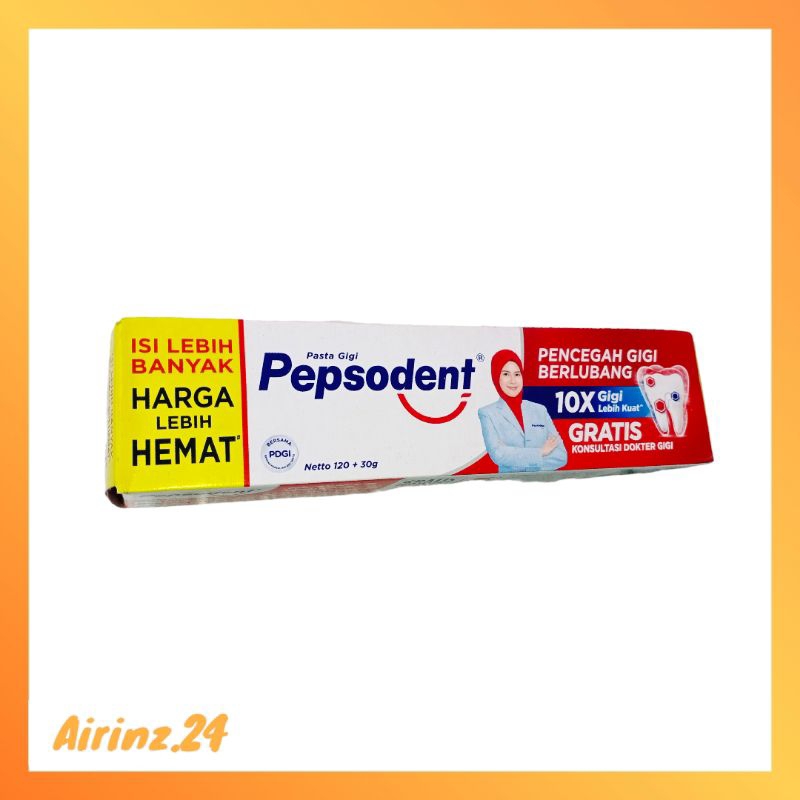 Pasta Gigi Odol Pepsodent White 120+30g