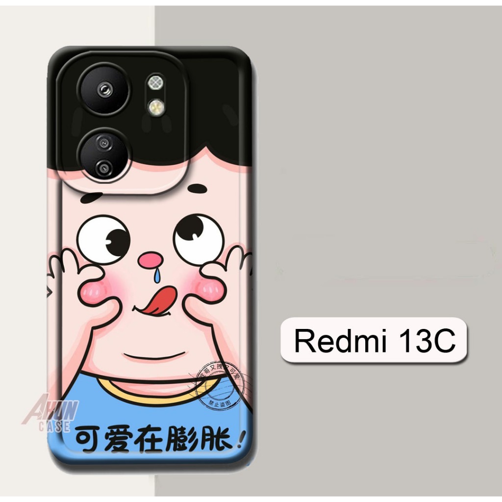 Case Cute For Redmi 13c - casing handphone  Redmi 13c - Case Lucu - pelindung handphoneRedmi 13c - C