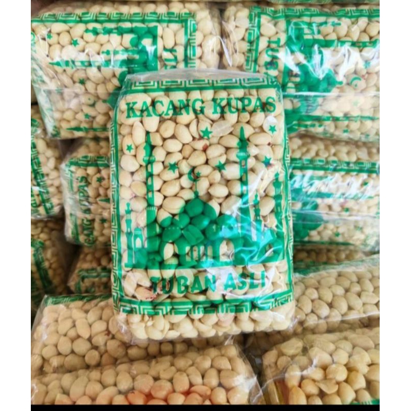 

kacang kupas asli tuban isi 10 pack