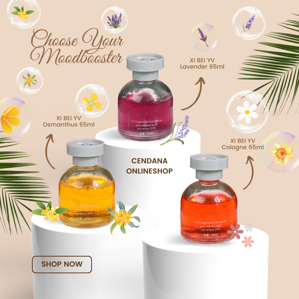 Parfum Mobil dan Kamar Eksklusif XI BEI YV Moodbooster 65 ml