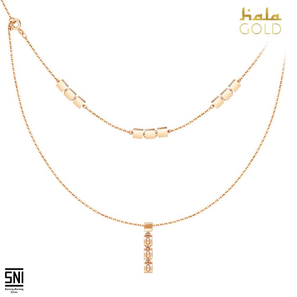 Kalung Hala Gold Reflecta Collections NC230182