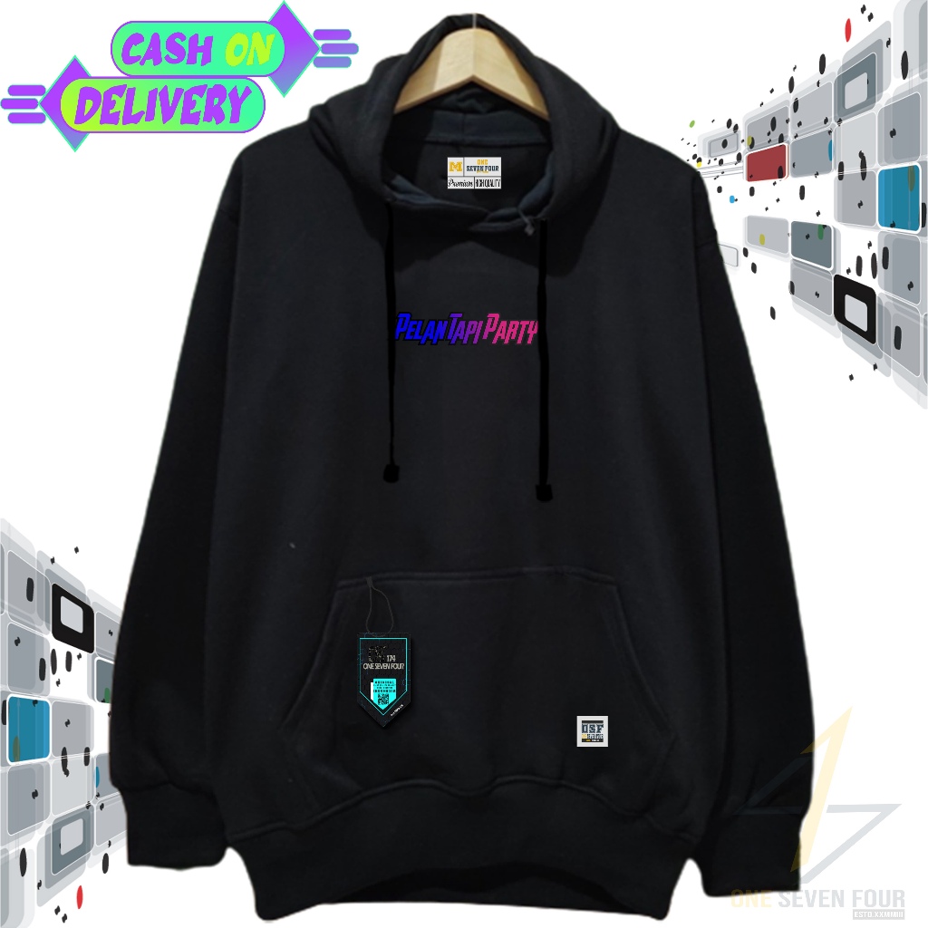 Hoodie pria tebal warna hitam OSF Hodiee cowok keren graffity Switerr cowok keren warna cream Hoodie