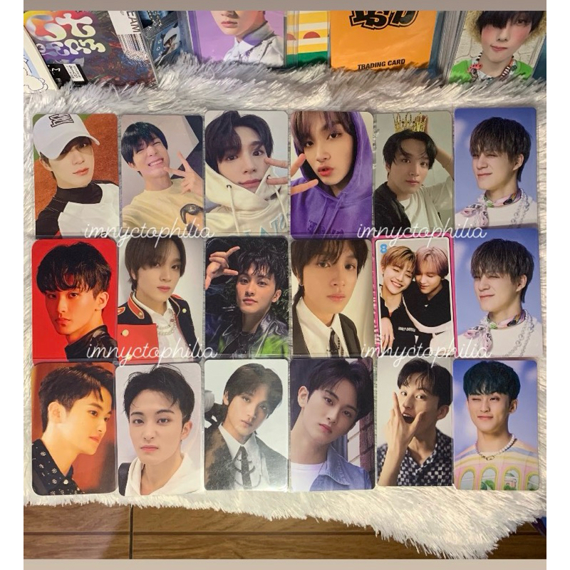 PHOTOCARD PAIRING JENO SUMPIT HAECHAN HOODIE MARK METAL/MUPLANT MARK JENO WINK JENO NYENGIR YZY MARK