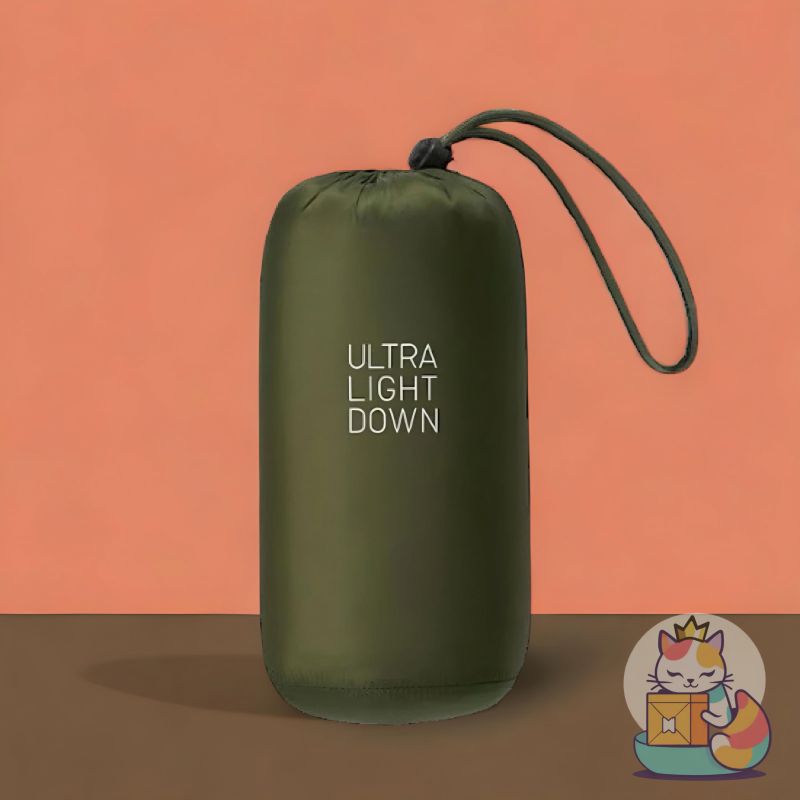 UNIQLO Stuff Sack Ultralight Down | Pouch sarung Jaket Bulu Angsa | Kantong Penyimpanan Pakaian