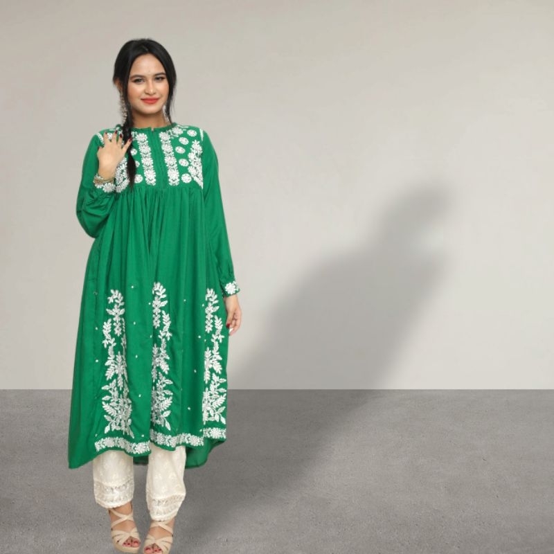 Kurti India - Kurti Pakistan - Kurti Bordir - Lucknowi Kurti (SEASON II)