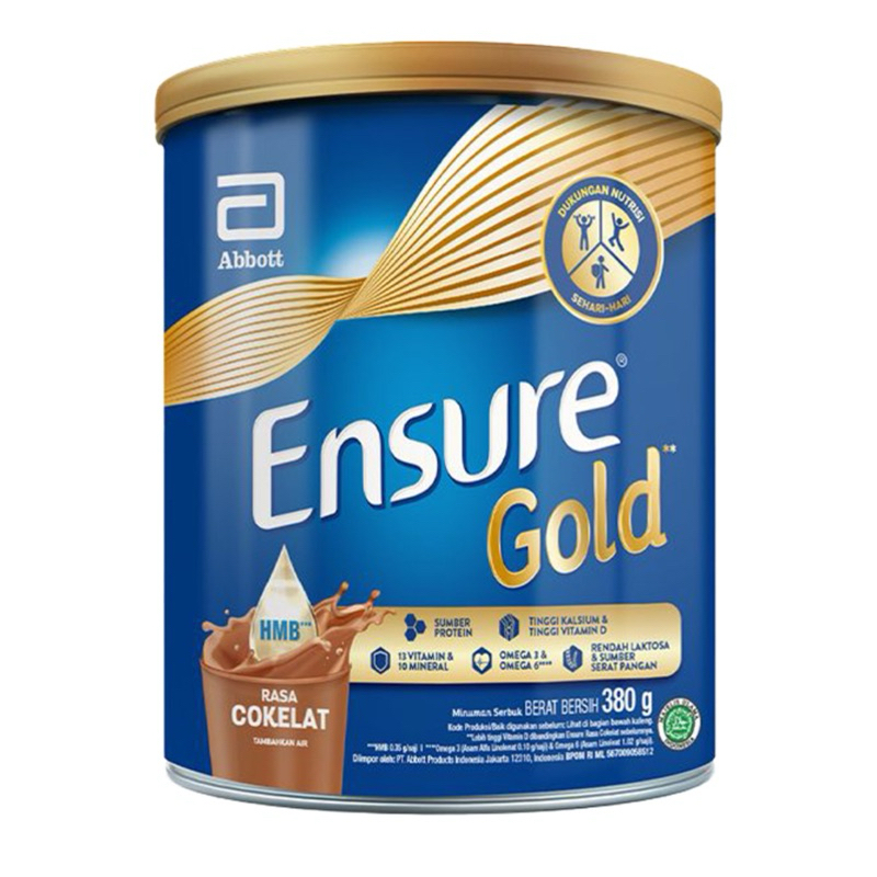 

Ensure Gold Coklat vanilla 380gr