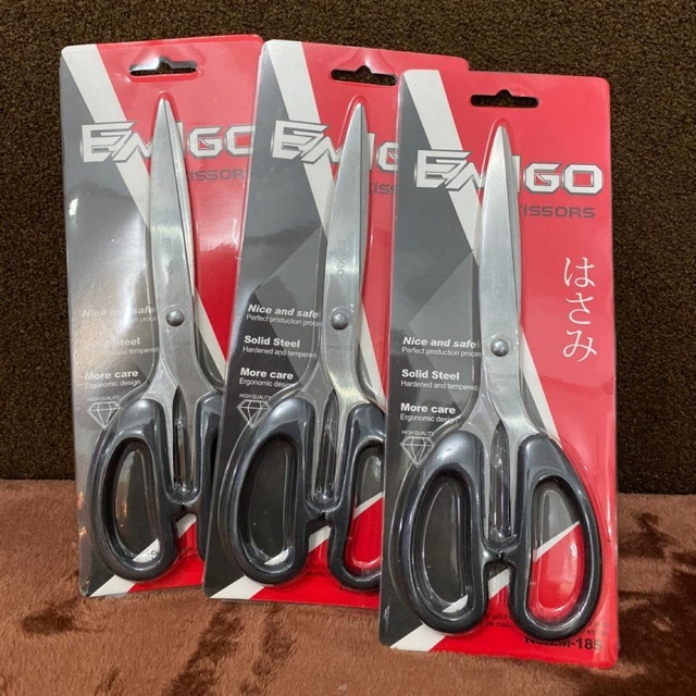 

Gunting Emigo Besar 8” / 20cm Hard steel - sharp and safe