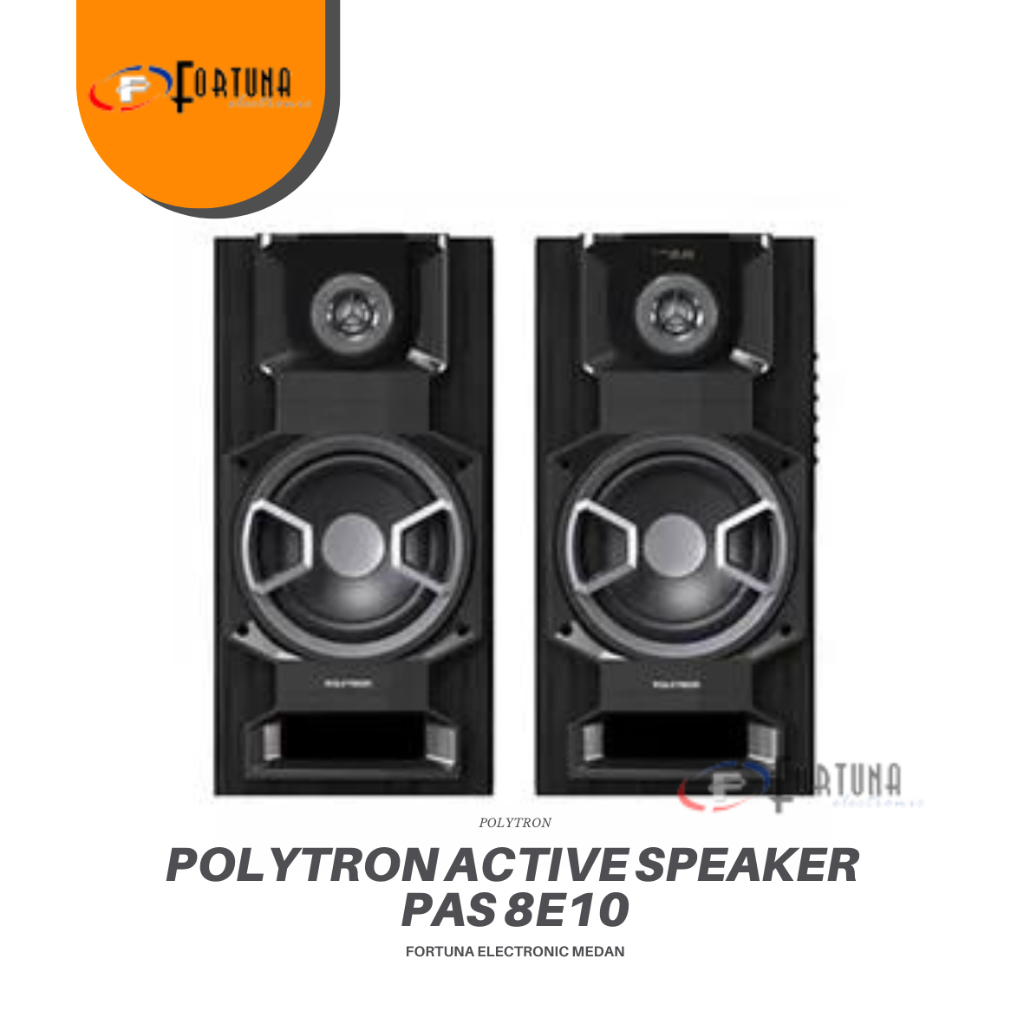 SPEAKER AKTIF POLYTRON PAS 8E10 MEDAN BISA GOSEND