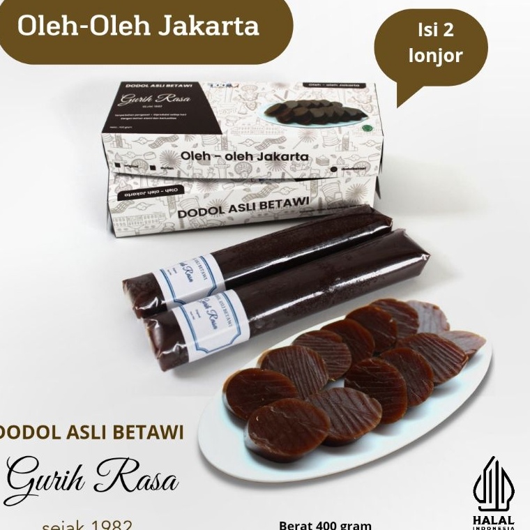 

KODE T27K Dodol betawi gurih rasa oleh oleh jakarta