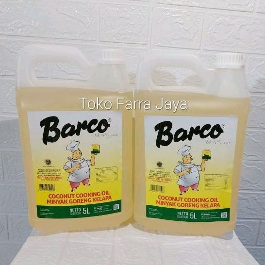 

KODE A89P Minyak Goreng Kelapa Barco 5liter