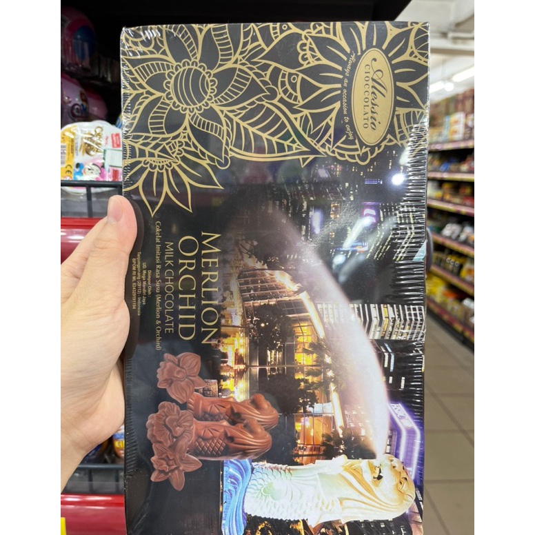 

KODE D84R CemilanBintan Alessio merlion Singapore 13gr Orchidalmondgreentea