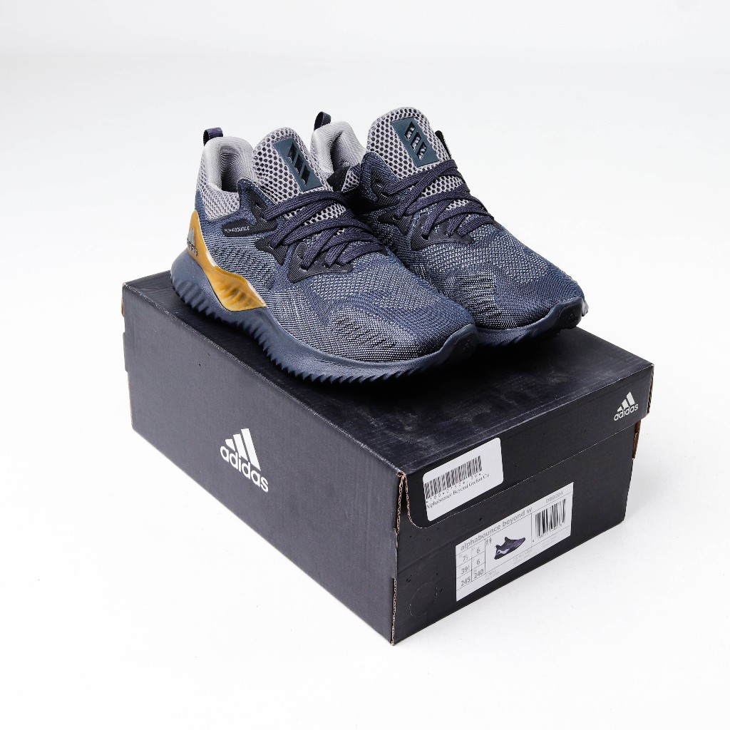 (SLPRDS) Sepatu Sneakers   Alphabounce Beyond Grey Carbon