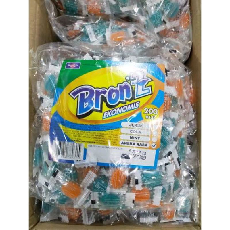 

Permen Bronz Aneka Rasa Isi 200 Pcs