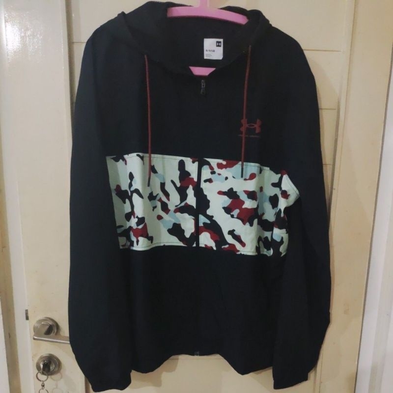 JACKET HOODIE UNDER ARMOUR CAMO