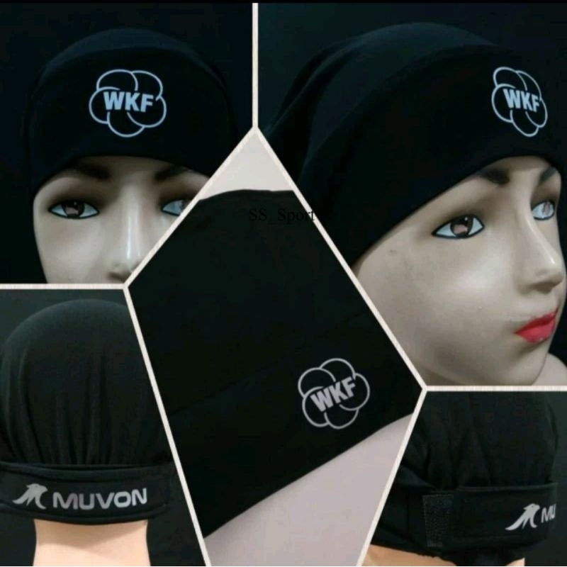 CIPUT / HIJAB PERTANDINGAN MUVON WKF APPROVE ORIGINAL