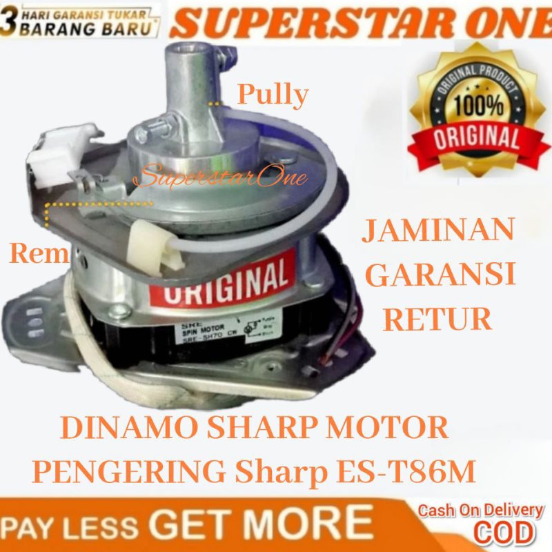 Dinamo Sharp Motor Pengering Sharp ES-T86M FULLSET