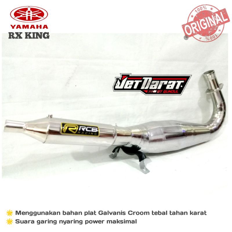 Knalpot racing RX king RX spesial kolong telo kompetisi original
